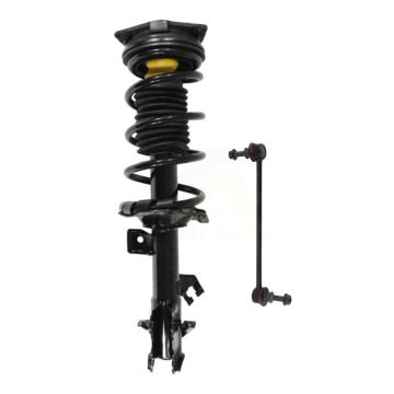 Front Right Complete Shock Assembly And TOR Link Kit For Nissan Versa Cube KSS-105067