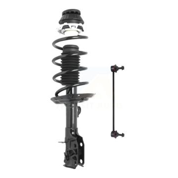 Front Right Complete Shock Assembly And TOR Link Kit For Honda Fit Insight KSS-105070