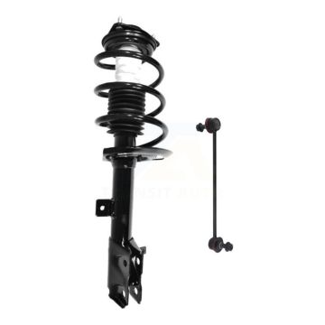 Front Right Complete Shock Assembly & TOR Link Kit For Jeep Dodge Caliber Patriot Compass KSS-105075