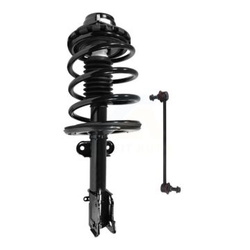 Front Right Shock Assembly TOR Link Kit For Dodge Caravan Grand Plymouth Voyager Chrysler KSS-105094
