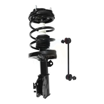 Front Right Shock Assembly And TOR Link Kit For 2000 Mazda Protege Production from 10 00 KSS-105099