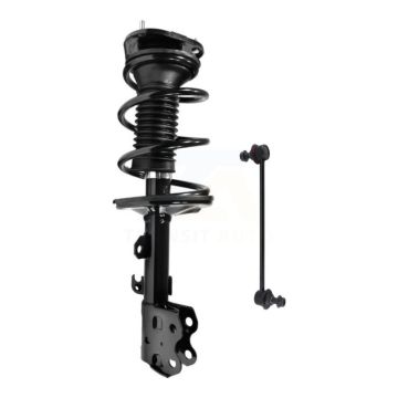 Front Right Complete Shock Assembly And TOR Link Kit For 2004-2009 Toyota Prius KSS-105103