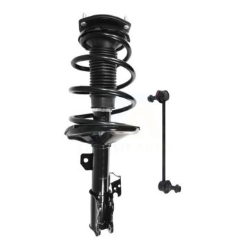 Front Right Complete Shock Assembly & TOR Link Kit For 2002-2003 Toyota Camry Lexus ES300 KSS-105127