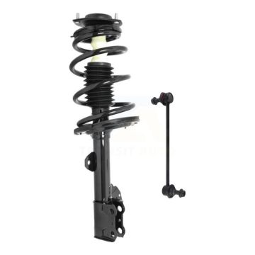 Front Right Shock Assembly & TOR Link Kit For Toyota Highlander Excludes Sport Suspension KSS-105137