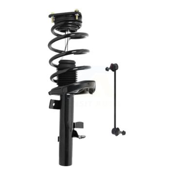 Front Right Shock Assembly And TOR Link Kit For Ford Focus Excludes Electric Engine Turbo KSS-105158