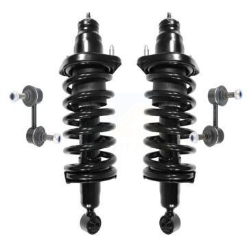 Rear Complete Shock Assembly And TQ Link Kit For Honda Civic Acura EL KSS-105170