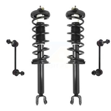 Rear Complete Shock Assembly And TOR Link Kit For 2009-2014 Acura TL TSX KSS-105177