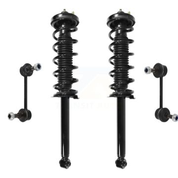 Rear Complete Shock Assembly And TQ Link Kit For Honda Accord Acura TL KSS-105179