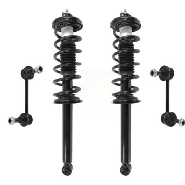 Rear Complete Shock Assembly And TQ Link Kit For 2004-2008 Acura TSX KSS-105180