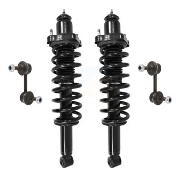 Rear Complete Shock Assembly TQ Link Kit For 2007-2009 Jeep Dodge Caliber Patriot Compass KSS-105196