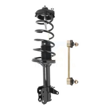 Rear Left Complete Shock Assembly And TQ Link Kit For Mazda Protege Protege5 KSS-105334