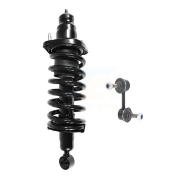 Rear Left Complete Shock Assembly And TQ Link Kit For Honda Civic Acura EL KSS-105337