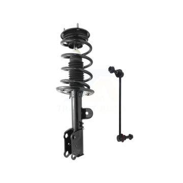 Front Left Complete Shock Assembly And TOR Link Kit For 2013-2019 Ford Flex Lincoln MKT KSS-105343