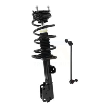 Front Left Complete Shock Assembly And TOR Link Kit For Ford Explorer AWD KSS-105358
