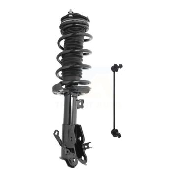 Front Left Complete Shock Assembly TOR Link Kit For Honda Civic Excludes Coupe Si Models KSS-105366