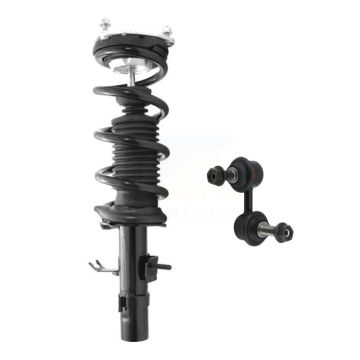 Front Left Complete Shock Assembly And TOR Link Kit For INFINITI G37 Q60 Coupe with AWD KSS-105373