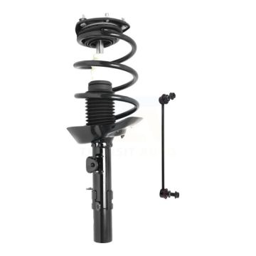 Front Right Complete Shock Assembly And TOR Link Kit For 2013-2017 Honda Accord 3.5L KSS-105549