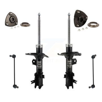 Front Strut TQ Link Kit And Mount (6Pc) For Hyundai Accent Kia Rio Rio5 KSS-106980