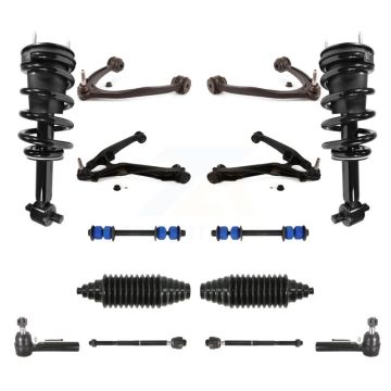 Front Suspension Arms Strut Assembly Kit (14Pc) For GMC Sierra 1500 Chevrolet Silverado KSS-107640
