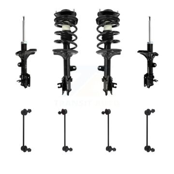 Front Rear Complete Strut & TOR sway Bar Link Kit (8Pc) For Hyundai Tucson Kia KSS-107701