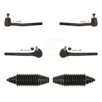 Front Tie Rod End & Boot Kit For Chevrolet Astro Safari GMC Cadillac Caprice Buick Delta KTB-100001