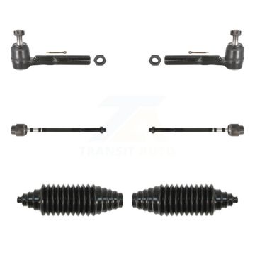 Front Steering Tie Rod End & Boot Kit For 1995-2005 Chevrolet Cavalier Pontiac Sunfire KTB-100013