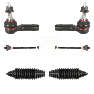 Front Steering Tie Rod End & Boot Kit For 2004-2006 Ford F-150 4WD KTB-100042