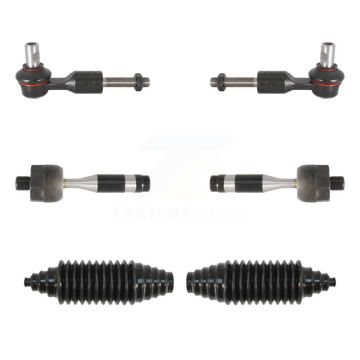 Front Tie Rod End & Boot Kit For 2005-2006 Audi A4 Quattro Without Sport Suspension KTB-100064