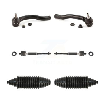Front Steering Tie Rod End & Boot Kit For Nissan Versa Cube KTB-100741