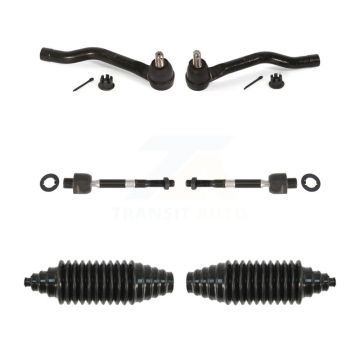 Front Steering Tie Rod End & Boot Kit For Honda Accord Acura TLX 2.4L KTB-100745