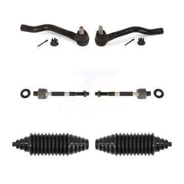 Front Steering Tie Rod End & Boot Kit For Honda Accord Acura TLX KTB-100746
