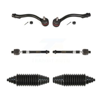 Front Steering Tie Rod End & Boot Kit For Hyundai Accent Kia Rio KTB-100747
