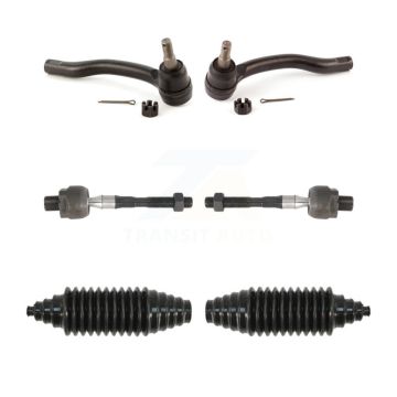 Front Steering Tie Rod End & Boot Kit For INFINITI G37 G35 KTB-100790