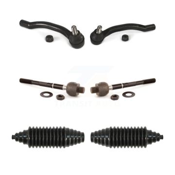 Front Steering Tie Rod End & Boot Kit For Honda Pilot Acura MDX KTB-100792