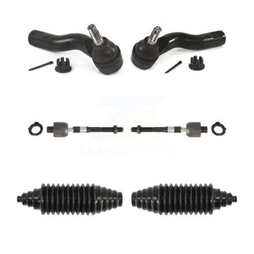 Front Steering Tie Rod End & Boot Kit For Ford Fusion Lincoln MKZ KTB-100811