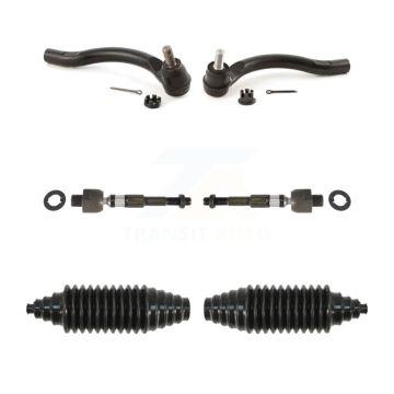 Front Steering Tie Rod End & Boot Kit For 2006-2011 Honda Civic Acura CSX KTB-100849
