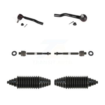 Front Steering Tie Rod End & Boot Kit For Honda Pilot Acura MDX Ridgeline Passport KTB-100853