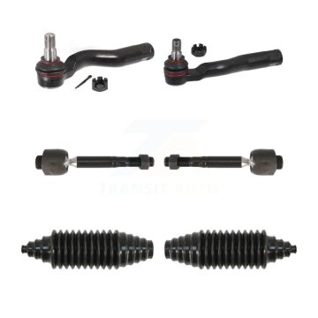 Front Steering Tie Rod End & Boot Kit For Toyota Tundra Sequoia KTB-100857