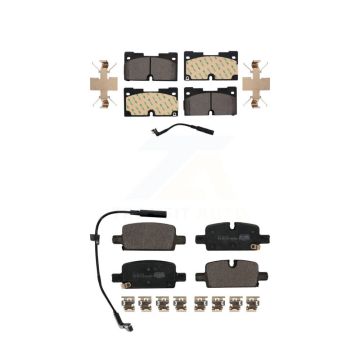 Front Rear Ceramic Brake Pads Kit For GMC Chevrolet Silverado 1500 Sierra Yukon Tahoe XL KTC-100659
