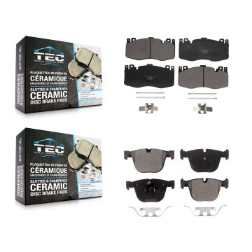 Front Rear Ceramic Brake Pads Kit For BMW X5 X6 M KTC-100668