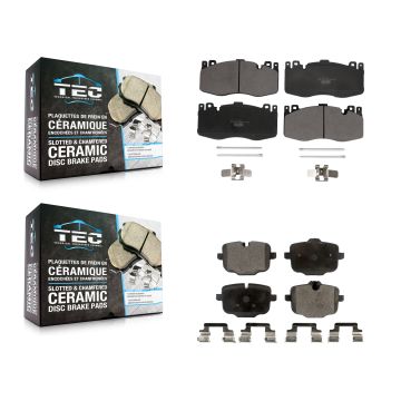 Front Rear Ceramic Brake Pads Kit For BMW M5 M6 Gran Coupe With Composite Brakes KTC-100675