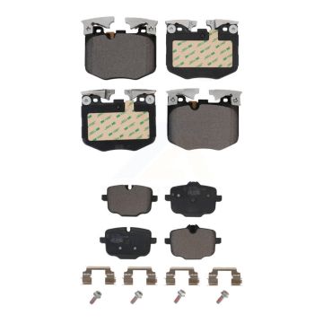 Front Rear Ceramic Brake Pads Kit For BMW X3 X5 X4 X7 530i xDrive 530e 640i Gran Turismo KTC-100704