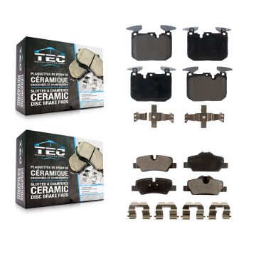 Front Rear Ceramic Brake Pads Kit For Mini Cooper KTC-100772