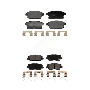 Front Rear Ceramic Brake Pads Kit For Cadillac ATS KTC-100786