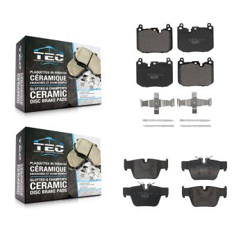 Front Rear Ceramic Brake Pads Kit For BMW X2 Mini Cooper Clubman KTC-100851