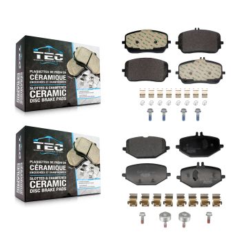 Front Rear Ceramic Brake Pad Kit For Mercedes-Benz GLE450 GLS450 GLE53 AMG GLS580 Maybach KTC-100859