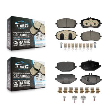 Front Rear Ceramic Brake Pads Kit For Mercedes-Benz GLE350 G550 KTC-100862