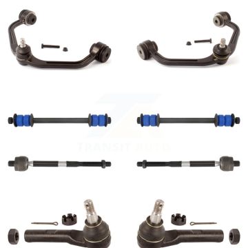 Front Suspension Control Arm & Ball Joint Tie Rod End Link Kit (8Pc) For 2004 Mazda B2300 KTR-100346