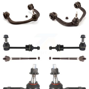 Front Suspension Control Arm And Ball Joint Tie Rod End Link Kit (8Pc) For Ford F-150 4WD KTR-100351