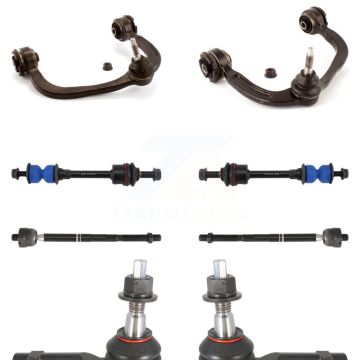 Front Control Arm & Ball Joint Tie Rod End Link Kit (8Pc) For Ford F-150 Lincoln Mark LT KTR-100355